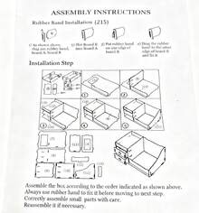 Caja organizadora de cosméticos para escritorio, organizadora de tocador con cajones para joyas y productos de cuidado de la piel, caja de almacenamiento de madera ensamblada para maquillaje - Blanco - Ver 5