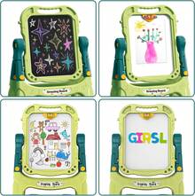Kids Magnetic & Mechanical Drawing Boards - Mint Green - View 8