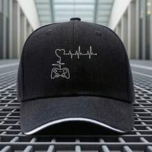 Men Baseball Cap - Black - View 1