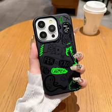 Funda de Teléfono Halloween Nuevo Rapero FERXXO Adecuada para iPhone 17 16 15 14 13 12 11 Pro Max Plus Air Antigolpes Cubierta Trasera Suave Regalo de Pareja 1717Air17Pro173ProMax Diseño Mate de Moda Anticaída Lujo Protección Simple Anticaída Antigolpes Duradera Cobertura Completa, Protección del - Color 1 - Ver 3