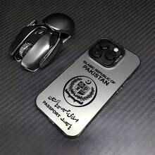 Funda de Teléfono con Patrón de Pasaporte de Pakistán para 17 16e 16 Pro Max 15 14 Plus 13 12 11 Cubierta Trasera de Silicona a Prueba de Golpes - 5 - Ver 9