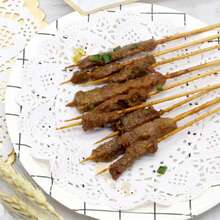 Lace Oil Absorbing Paper Pad, Cake Specific Paper Pad, Fried Baked Goods, Kitchen And Household Circular Flower Base Paper (One Pack Of 25 Small Stacks And One Small Plate Of 4 Sheets) - Multicolor - View 7