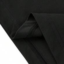 Adidas 男士新款透气速干圆领短袖T恤 - 黑色/灰色 - 查看 7