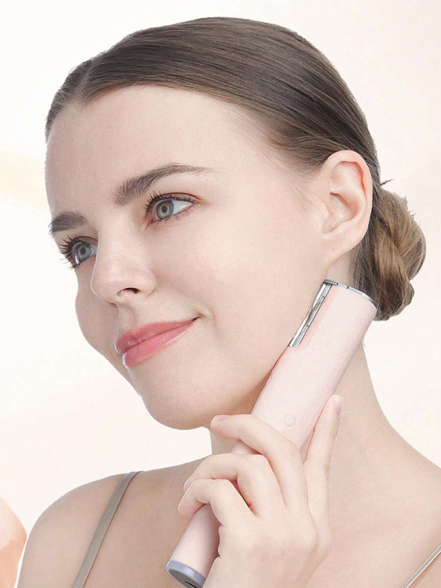 1 Piece Ultrasonic Hair Remover Electric Shaver - Painless Leg & Armpit Hair Removal, Rechargeable Bikini Trimmer For Women | Cordless Epilator - Multicolor - View 1