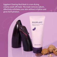 Papa Recipe Eggplant Mud Mask – Kaolin &Amp; Bentonite Clay For Pore Care &Amp; Gentle Exfoliation – Hydrating Korean Skincare With Cica - Watermelon - Xem 2