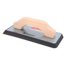 Flota Gruesa De Hule Con Almohadilla De 9"-1/2" x 4" Fumetax - Negro - Ver 1