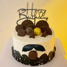 Mustache Silicone Molds Beard Fondant Mold For Little Man Themed Cake Decorating Cupcake Topper Chocolate Candy Gum Paste Polymer Clay,StyleF - StyleF - 查看 4