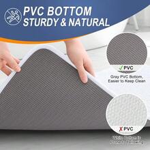 Thick Memory Foam Bath Mat Rug 24x16, Extra Soft Absorbent Bathroom Rug, Quick Dry Bath Mats, Non-Slip, Machine Washable Carpet For Bathroom, Tub And Shower, Home Decor Accessories, White,24inchx16inch,White - White - View 5