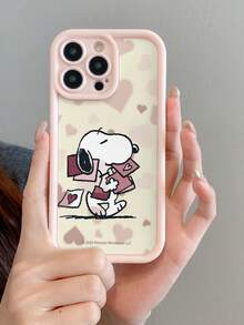 A Cartoon Anime SNOOPY Sky Eye Step Antique White Anti-Drop Tpu Material Phone Case Can Be Given As A Holiday Gift. It Is Suitable For Iphones. The New Phone Case Is Suitable For Phone13/14/15/16/17Pro Max And Phone Case - 彩色 - 查看 5