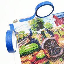 1 szt. Taśma malarska do maskowania wielu powierzchni, łatwa do usunięcia, zabezpieczająca, malarska, rzemieślnicza, budowlana, do domu i biura