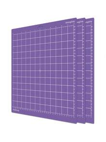 12x12 Cutting Mats For - 4 Adhesive Grip (Standard/Light/Strong/FabricGrip) Sticky Mats, Compatible With Maker 3/4/Explore 3/4/Air 2/One, Craft Replacement Accessories