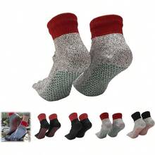 Calcetines Konjoun para pies descalzos, calcetines de dedo para hombres y mujeres, atléticos para correr, calcetines separadores de dedos transpirables para exteriores - 1 pieza-B - Ver 12