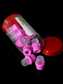 10pcs/20pcs/30pcs/Set Nail Art Silicone Nail Remover Set Nail Remover Pink Nail Polish Remover Finger Set Nail Remover Finger Set Finger Separator Finger Separate Nail Remover Tool Nail Art Tool - Pink - View 9