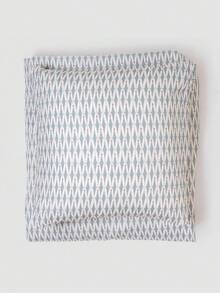 Tramas+ Copripiumino norvegese in blu acqua, 100% cotone con motivo originale a rombi e righe, disponibile nelle misure 90, 135, 150 e 180. Aggiungi un tocco colorato e facile da abbinare alla tua camera da letto con questo set copripiumino e federa in bianco, blu e rosso per uno stile moderno e attraente. - Blu-verde - Visualizzare 4