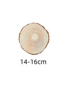 未完成的天然树皮木片圆盘杯垫木质杯垫件工艺木制套件圆形工艺品圣诞饰品DIY树皮工艺品乡村婚礼阳光旅行凉爽返校