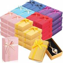 Colar Feminino com Seis filhos Netos Família Afetivo Menino Menina com Caixinha Para Presente - Dourado - Visão 7