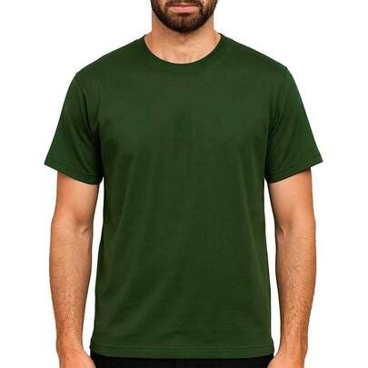 Camiseta Masculina Básica de Algodão Manga Curta - Conforto e Estilo Casual
