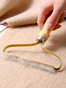 1个不锈钢手动织物除毛器，衣物绒毛去除器 - 彩色 - 查看 4