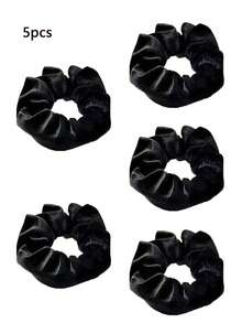 20pcs/15pcs/10pcs/5pcs/3pcs/2pcs/1pc Velvet Hair Scrunchies With Hidden Pockets, Multifunctional Hair Accessory Bags, Portable Money Hider And Organizer, Back To School Essentials, Storage Bags, Other Storage, Multifunctional Storage Bags, Travel Accessories And Supplies, Key Holders, Zipper Hair Scrunchies, Non-Waterproof Travel Essentials Travel School Back To School School Supplies - Multicolor - View 12