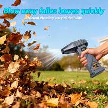 Cordless High-Power Turbo Snow Blower Fan, Yard, Lawn And Garden/Snow Removal Tool/Snow Blower, Super Turbo Fan, Brushless Motor Turbo Fan, Type-C Rechargeable Battery With Long Lasting Runtime, Suitable For Dusting And Charcoal Grilling, High-Power Mode For Home Computer Cases, Keyboards, Car Windshields, Leaf Blowing, Snow Clearing - Essential For Car Owners - Multicolor - View 12