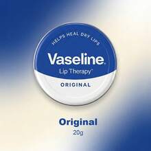 Vaseline 凡士林润唇膏铁盒装，经典款 20克 - 长效滋润并修复干燥、皲裂的嘴唇 - 便携旅行装，不粘腻配方 - Original 20g - 查看 1