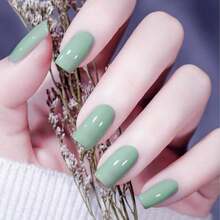 VENALISA 15ml Sage &Amp; Mint Light Green Gel Nail Polish, Olive Pastel Green Color, Soak Off UV LED Nail Gel Polish, Nail Art Starter Manicure Salon DIY At Home, 0.53 OZ - ColorDD - 查看 2