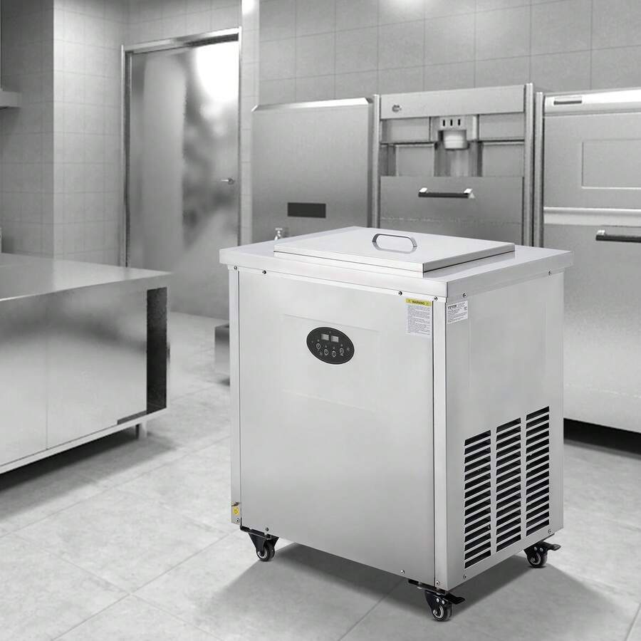 Máquina de paletas comerciales Juego de moldes individuales - Máquina para hacer polos de paletas heladas de 40 piezas - Plateado - Ver 1