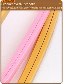 1pc Double-Layer Embroidery Frame Desk-Top DIY Handmade Embroidery Hoop, Made Of High-End ABS Material, Stable Placement, Convenient Embroidery, Groove Design Keeps Fabric Taut And Uniform, Smooth Surface - A - View 8