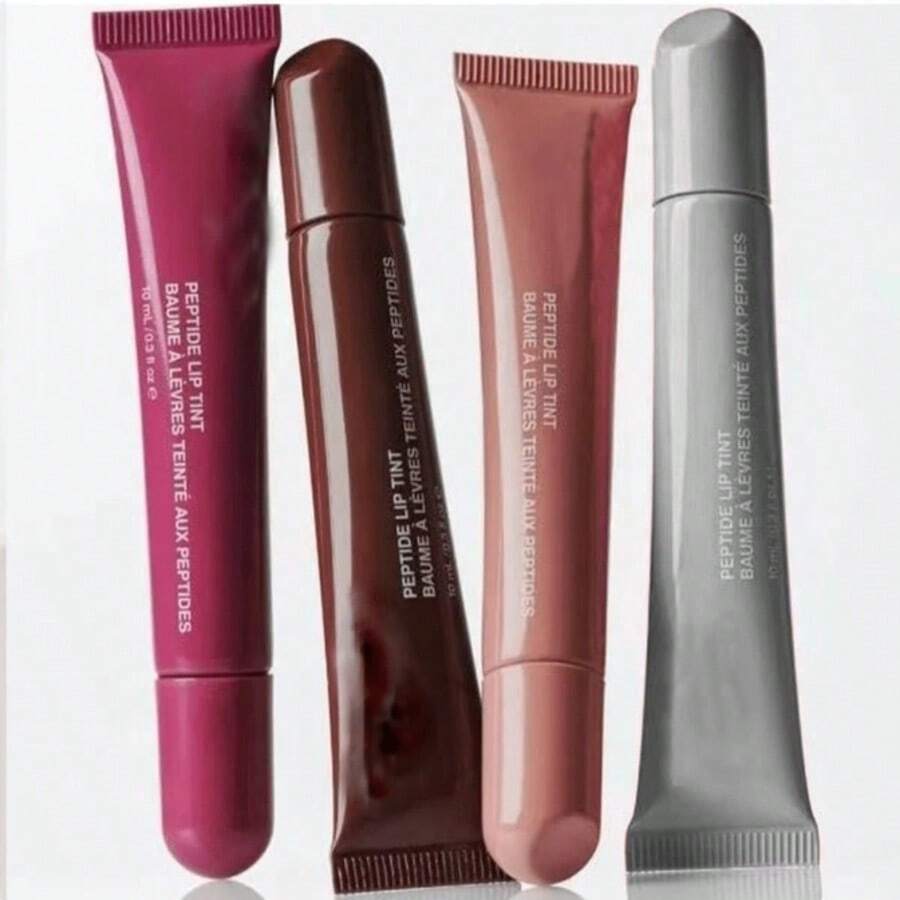 2pcs Lip Butter Balm - Conditioning Lip Mask And Lip Balm For Instant Moisture, Shine And Hydration - Sheer-Tinted, Soothing Lip Care - 彩色 - 查看 1