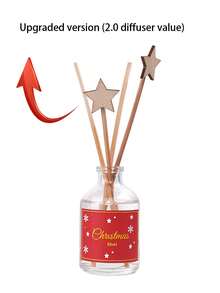 Weihnachts-Aromatherapie, unisex, 50ml tragbares Reiseset, empfohlen für Muttertag, Valentinstag, Weihnachten und Geburtstaggeschenke, geeignet für den täglichen Gebrauch, Dates und Geschenkideen, mit einer Vielzahl verschiedener Düfte von Obst- und Blumen-Aromatherapie, Jasmin, Lavendel, Rose, Orange, zur Geruchsbeseitigung im Wohnzimmer und Badezimmer (Weihnachtsgeschenke, Geschenke für Frauen, Parfüm, Autoduftspender, Geschenke für Männer, Diffuser, Geschenkset)