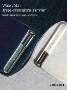 GIRLCULT Illusion Liquid Eyeshadow 03 Vintage Doll, Fine Pearlescent, Sparkling Effect, Lightweight Liquid Formula, Creamy Texture, High Color Payoff, Easy To Blend, Long-Lasting, Smudge-Proof - 03 Old Doll - 查看 9