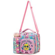1个斜挎包，户外包，可爱女孩斜挎包，儿童午餐包，带可调节肩带的保温冷藏包 - 女童午餐包 - 查看 9