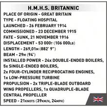 Historical Great War 1681 H. H. S Britannic 1681, Rojo, Blanco, Verde - Rojo/Blanco/Verde - Ver 8