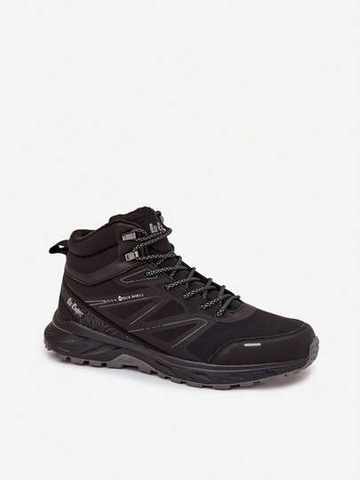 Women's Insulated LeeCooper Trekking Boots With AQUA SHELL Coating - Waterproof And Comfortable For All Weather Black