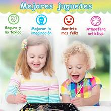 Paquete de 40 Cuadernos de Arte Para Rascar Magic Scratch Art Paper Notes, Papel de Rascar Arcoris Con 40 Lpices, Scratch Painting Toys Are Suitable ''s Classroom Rewards, Art Parties Gifts - inicial - Ver 6