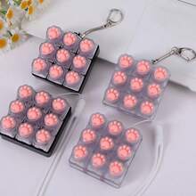 1个手指减压钥匙扣玩具，感官钥匙扣玩具，指尖玩具，减压手指玩具，爱好收藏派对用品，青少年创意玩具，青少年减压玩具（颜色随机） - 彩色 - 查看 13