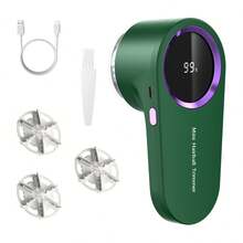 Fabric Shaver, Electric Rechargeable Depiller, Sweater Fuzz Shaver, Sweater Pill Remover, Clothes Lint Remover, Furniture Defuzzer - Multicolor - View 19