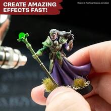 , Warpaints, juego completo de aire combinado, 126x 18 ml, pinturas acrlicas prefinadas, incluye 18 estaciones metlicas, 6 estaciones de pintura fluo y 2 - Pintura en miniatura con - inicial - Ver 8