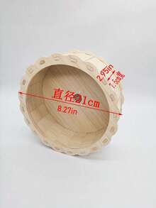 木制仓鼠跑轮/小型宠物跑轮/仓鼠玩具/落地式仓鼠跑轮/二合一壁挂式+立式/静音仓鼠跑轮/沙鼠跑轮，静音设计，防滑运动玩具，小型宠物活动玩具，仓鼠解闷玩具，防水防霉，易于清洁