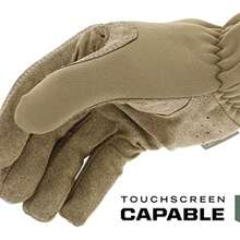 Mechanix Wear FastFit Coyote - Guantes tácticos para visualización táctil(Chica) - Multicolor - Ver 2