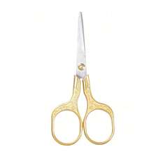 multibey 1把复古风格办公剪刀，高品质切割工具，适用于手工DIY/学生计划本，锋利耐用文具 - 彩色 - 查看 7