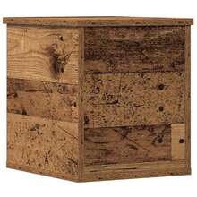 vidaXL Altholz Aufbewahrungsbox 30x35x35 cm - Holzwerkstoff für Wohnzimmer/Kinderzimmer - Braun - Übersicht 8