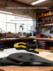 2个公路自行车锁片，SPD锁踏锁片，6度浮动角度 - 黑色 - 查看 7