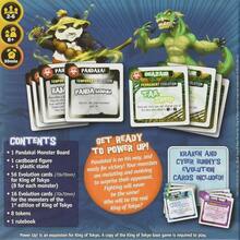 : King of Power, Nueva edicin, Juego de Cartas Evolution para Alimentar a Tus Monstruos incluidos, Tiempo de Juego de 30 Minutos, 2 a 6 Jugadores, Edades de 10 aos en adelante - Clásico - Ver 3