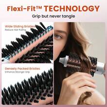 3-In-1 Hairstyling Blowout Brush, Curls And Straight Hair - Xem 7
