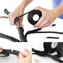 汽车用绒面线束胶带 - 具有减震、隔音、耐磨、耐热、阻燃等特性，适用于电气工程的绝缘绒面胶带