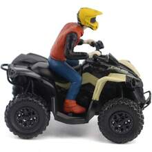 BRP Bombardier Models 1: 32 Rplica de fundicin a Troquel Can - Am Renegarde X XC 1000R, Bronceado Desierto y Negro carbn, artculo 60009 - inicial - Ver 4