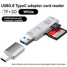 迷你高速二合一多功能读卡器，USB 3.0 Micro SD/TF 卡闪存驱动器适配器 - 彩色 - 查看 9