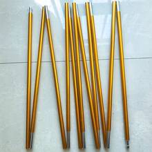 1pc 8.5mm Aluminum Alloy Tent Pole Replacement, Suitable For 3.5m, 3.6m, 4.05m, 3.7m, 3.8m, 4.05m Camping Tent Pole Support
