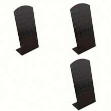 3pcs Acrylic Earring Display Board, L-Shaped Hair Clip Holder, Jewelry Display Stand For Earrings, Pendants, Brooches, Jewelry Organizer Box, Space-Saving Storage For Bedroom, Desk, Vanity, Home, Dorm - Black, Suitable For Thanksgiving, Birthday, New Year, Mother's Day, Christmas Gifts ,Room Decor - Multicolor - View 11